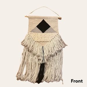 Cream/Black/White Wall Hanging